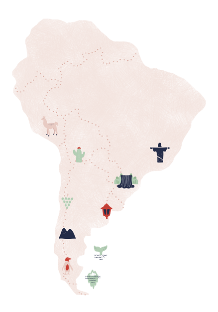 Mapa Latinoamerica